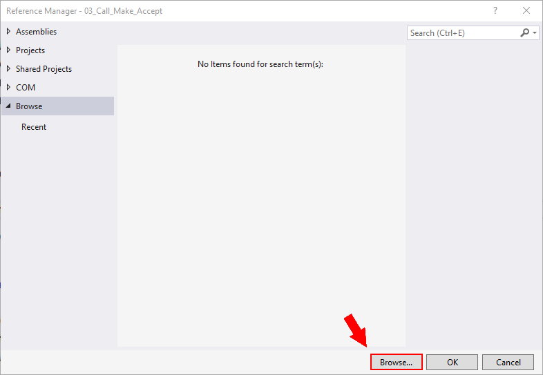 how to add a dll reference to a visual studio project