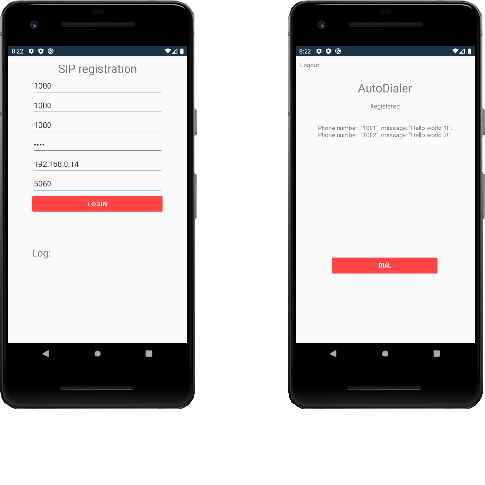auto dialer application in c sharp