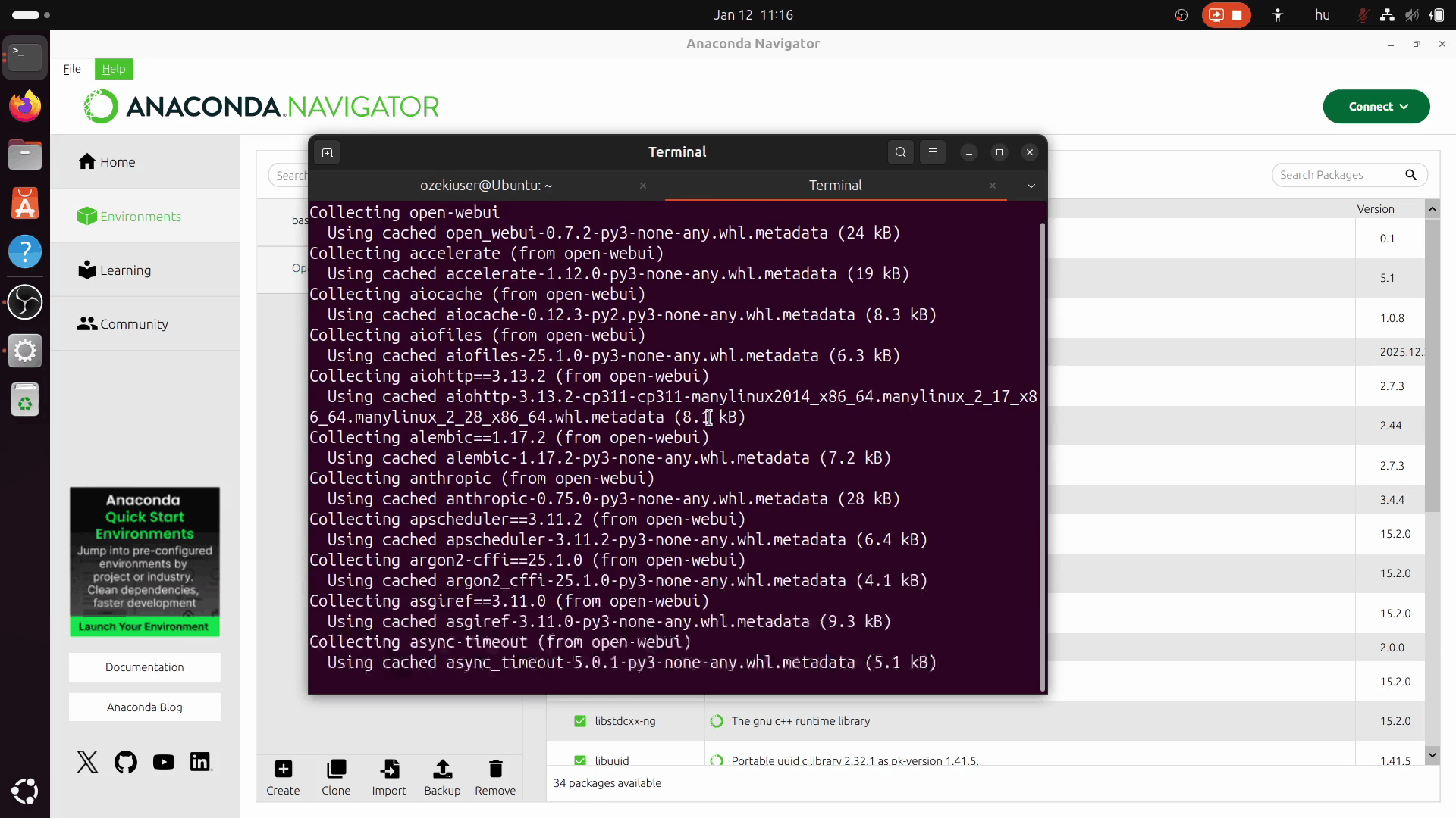 Wait for installation to finish