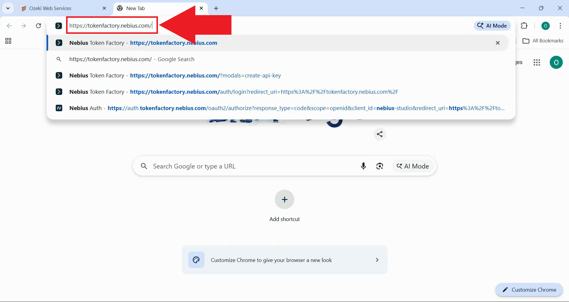 Open Nebius Token Factory