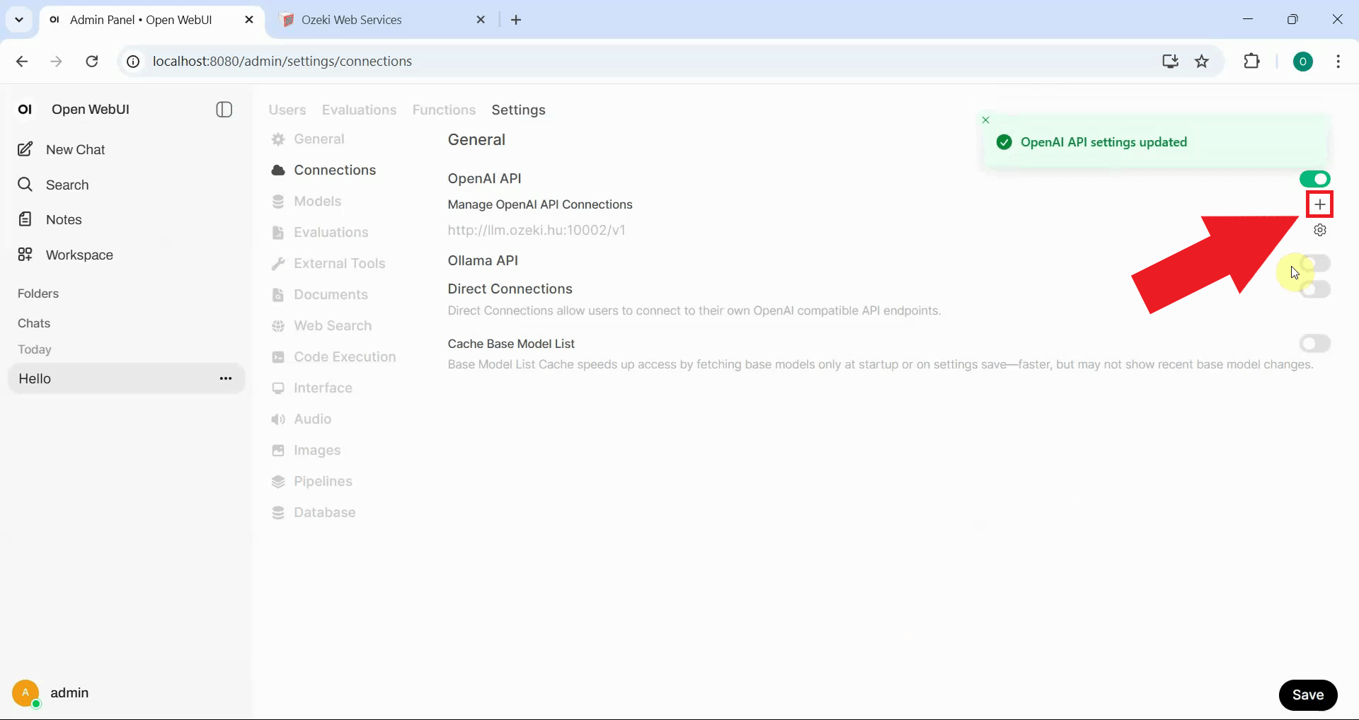Add new connection for AI Gateway