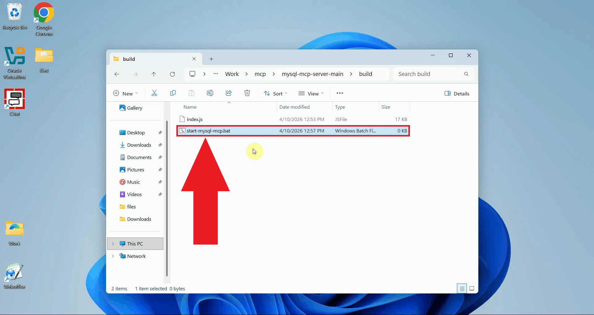 Create MCP proxy runner script