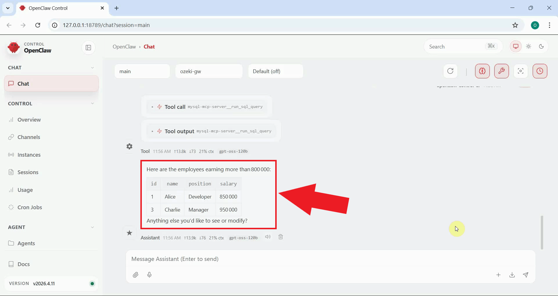 Query data with conditions